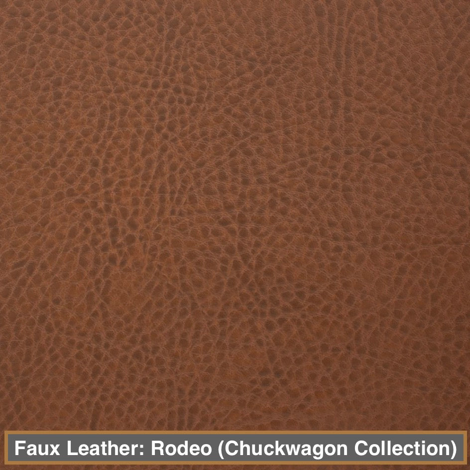 faux leather selection - colour:  rodeo (chuckwagon collection)