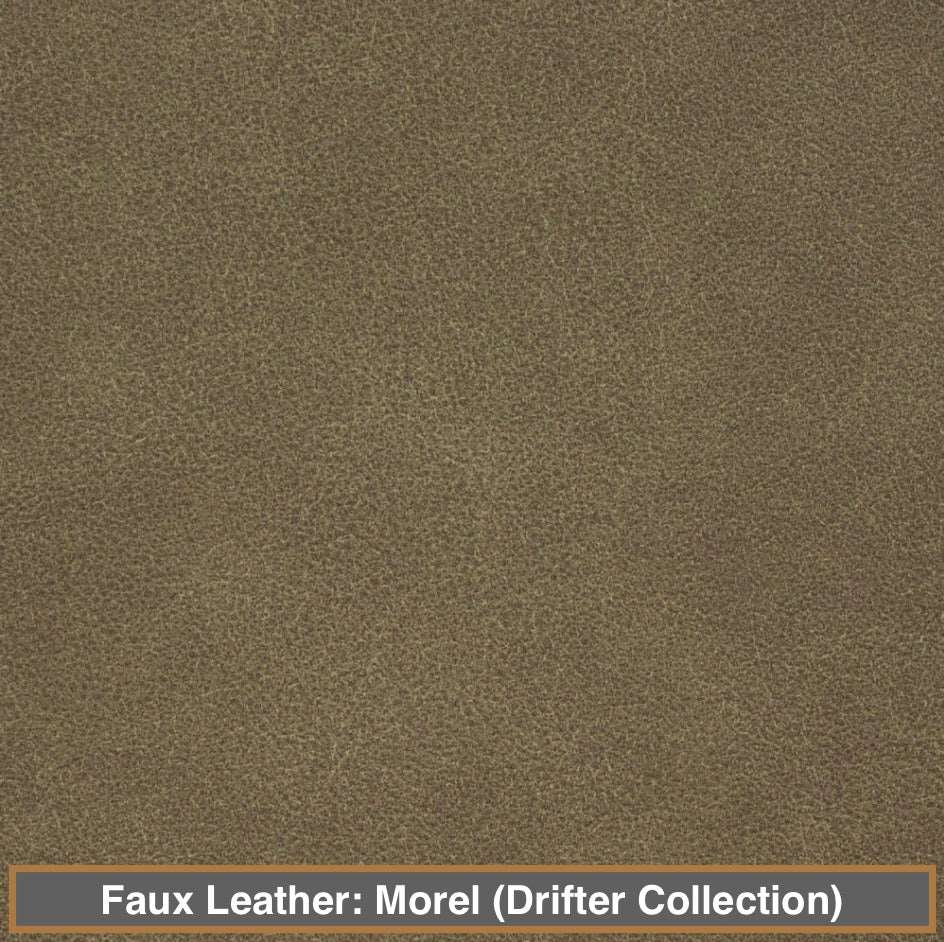 faux leather selection - colour:  morel (drifter collection)