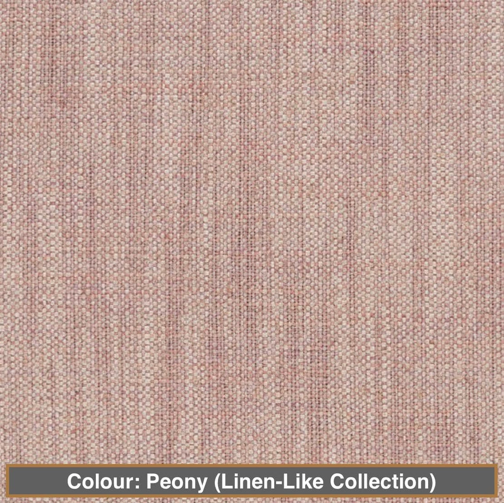 gatsby ottoman colour: peony (linen like collection)