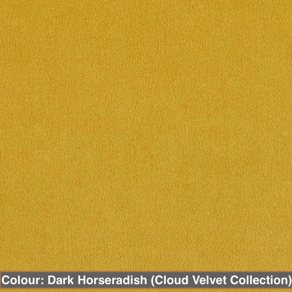 Fabric selection - dark horseradish (cloud velvet collection)