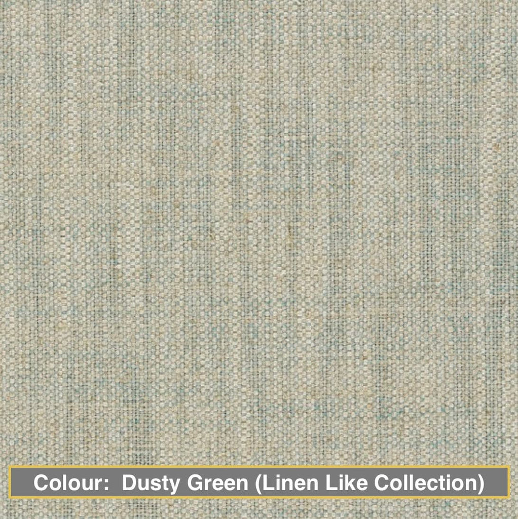 gatsby ottoman colour:  dusty mint (linen like collection)