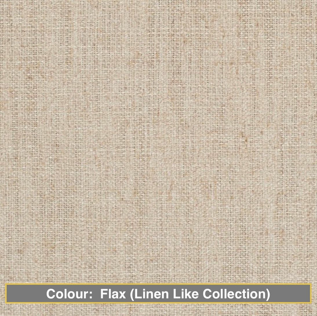 fabric selection  - colour:  flax (linen-like collection)