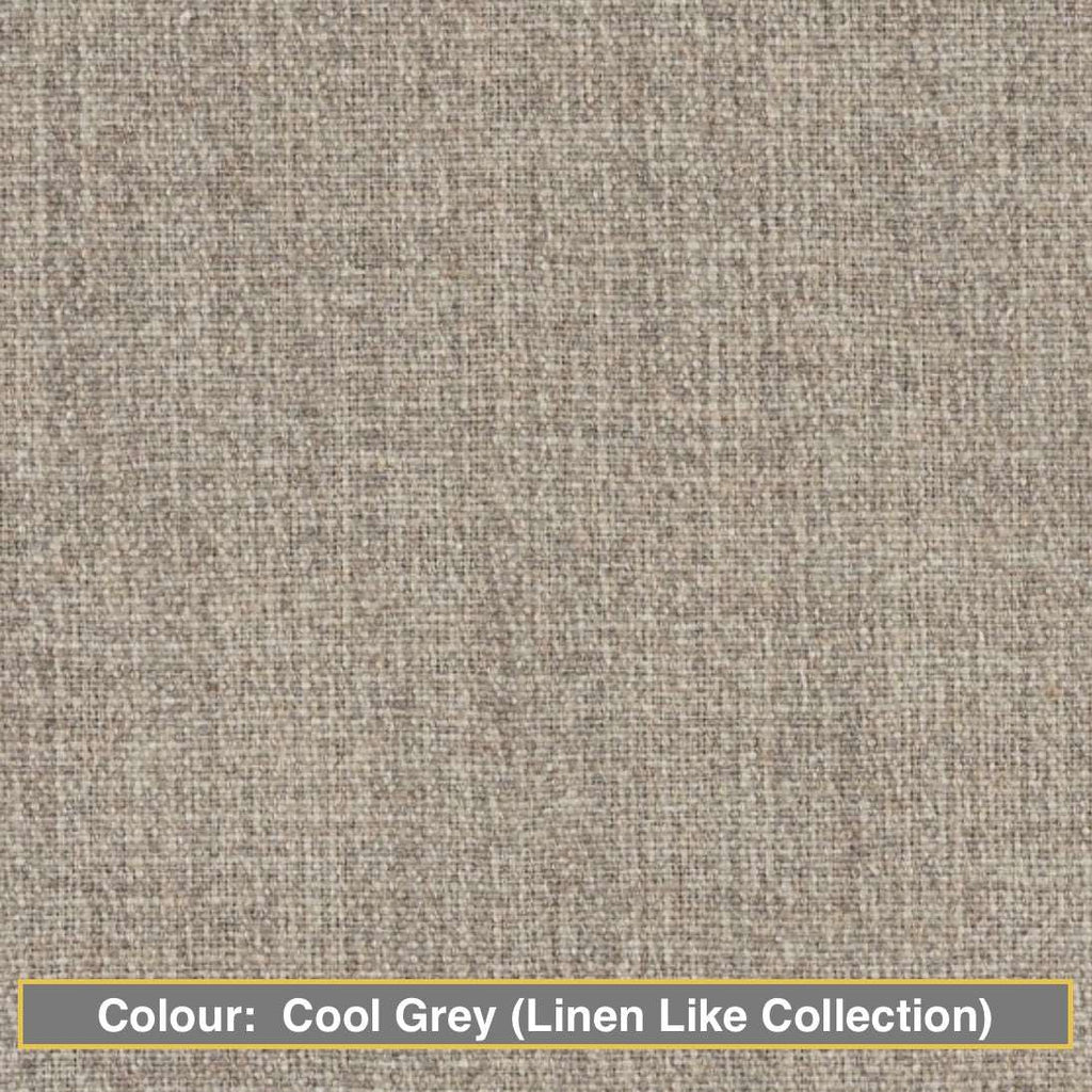 saratoga ottoman colour:  cool grey (linen like collection)