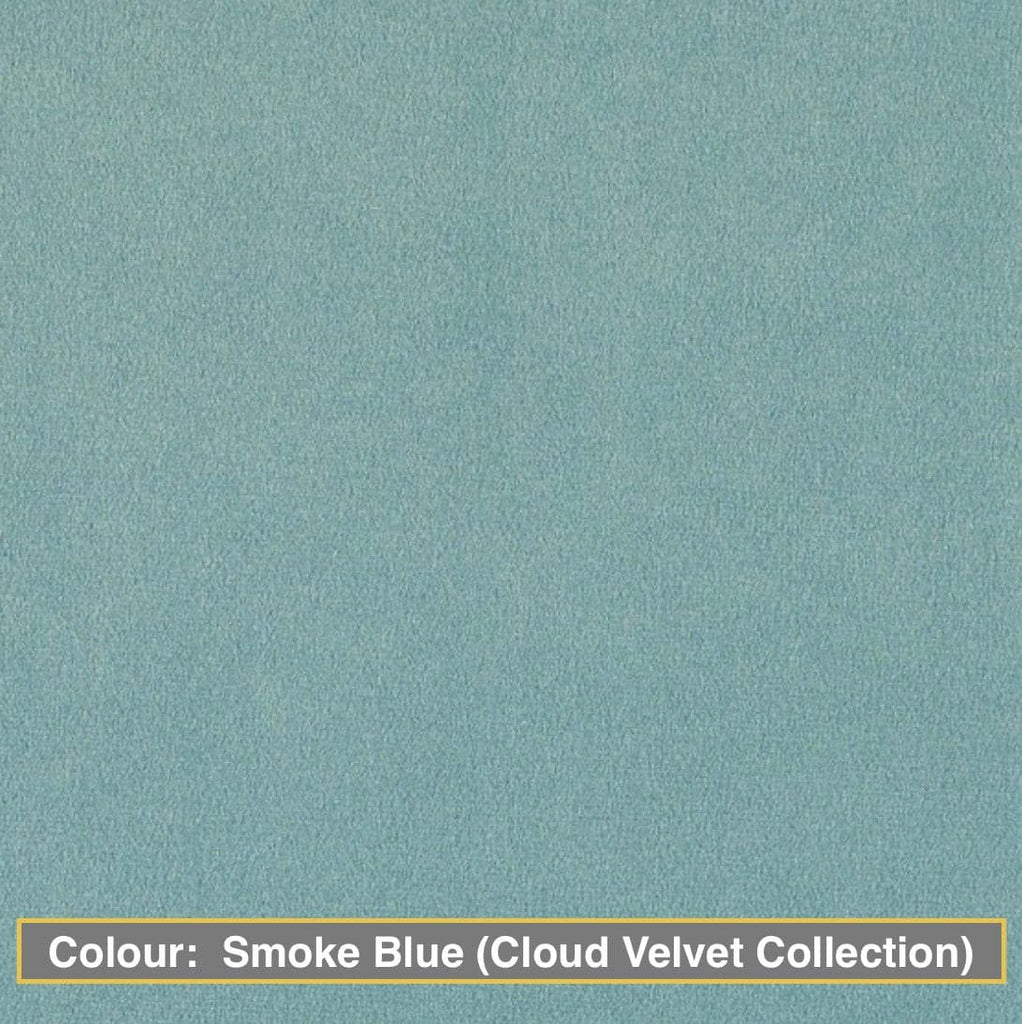 fabric selection -  colour:  smoke blue (cloud velvet collection)